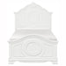 Lucida Twin Panel Bed in White 2039TW-1 image