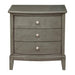 Cotterill 3 Drawer Nightstand in Gray 1730GY-4 image
