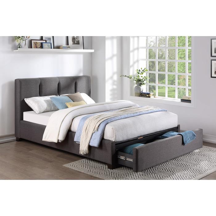 Aitana (4) Eastern King Platform Bed with Storage Footboard