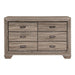 Beechnut 6 Drawer Dresser in Natural 1904-5 image