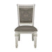 Bevelle Side Chair in Silver (Set of 2) 1958S image