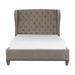 Vermillion King Upholstered Panel Bed in Gray 5442K-1EK image