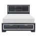 Rosemont (3) Queen Platform Bed with Footboard Storage image